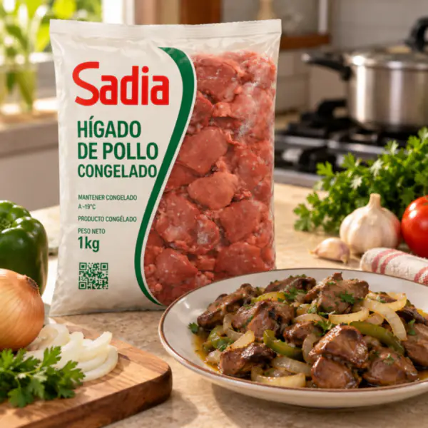 Hígado de Pollo Congelado SADIA (1 kg)