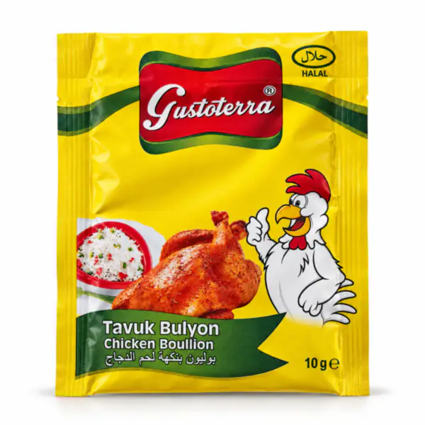 Caldo de Pollo en Polvo GUSTOTERRA (10 g)