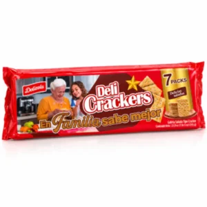 Galletas Saladas Tipo Cracker DELIZOLA — 7 Packs (595 g)
