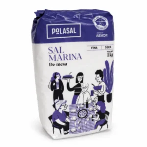 Sal Marina de Mesa Polasal 1 kg (fina, 100% marina, certificada AENOR)