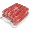 Paquete de salchichas congeladas con escarcha_resultado Salchichas de Pollo Congeladas Confidence BRF 340 g (tipo frank, sin gluten)