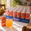 Refresco de naranja en una cocina soleada_resultado Refresco de Naranja RAYAN — Caja 24 Latas (330 ml c/u)