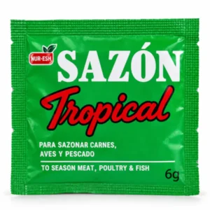 Sazón Tropical para Carnes NUR.SH Verde (6 g)